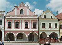 Otevření podloubí na náměstí, Pelhřimov